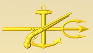 Seal emblem in progress