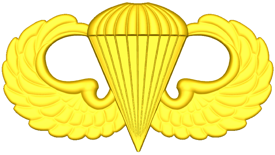 Airborne Wings Cnc Military Emblems