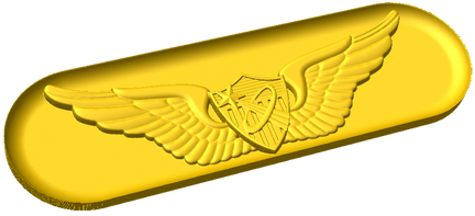 Army Astronaut Badge Style B