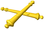 Artillery Branch Insignia Style A