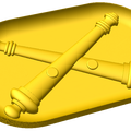Artillery Branch Insignia Style B