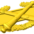 Combat Artillery Badge Style A