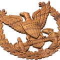 Command Ashore Badge Style A