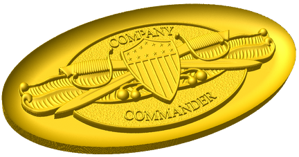 Company Commander Badge Style B