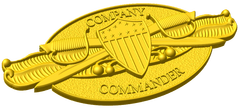 Company Commander Badge Style A