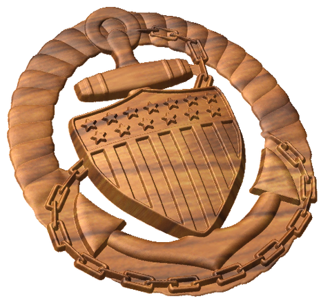 Officer in Charge Afloat Badge Style A