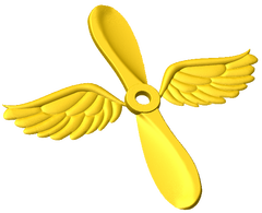 Aviation Machinist Mate Badge Style A