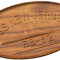 USS New Jersey Patch Style B
