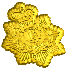 Suffolk Regiment (Victorian Helmet Badge) Style C
