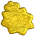 Suffolk Regiment (Victorian Helmet Badge) Style C
