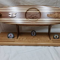 SURFBOARD Military Challenge Coin Display and Plaque