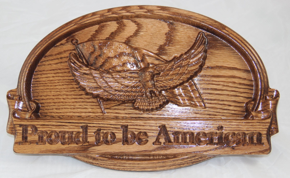 Proud to be American Plaque