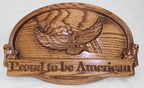 Proud to be American Plaque