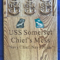 Somerset CPO Mess Sign