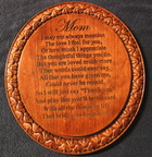 Mom Gift Plaque
