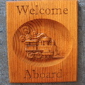 Welcome Aboard Plaque