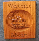 Welcome Aboard Plaque