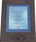 Pilot Training Certificate Frame