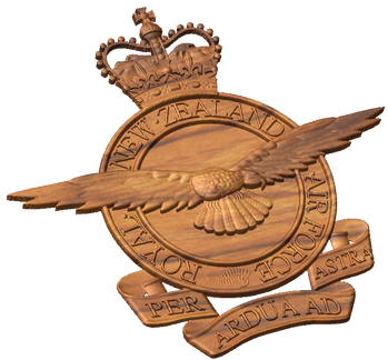 Royal New Zealand Air Force Crest Style A
