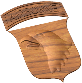 101st Airborne Division Patch Style A