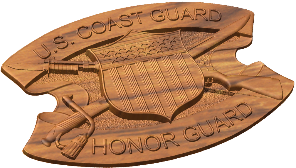 USCG Honor Guard Badge Style A