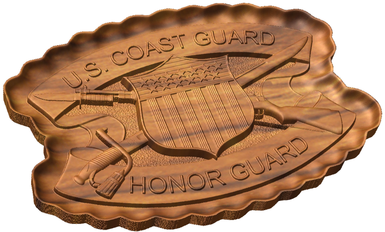 USCG Honor Guard Badge Style C