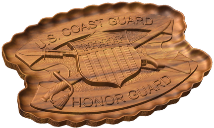 USCG Honor Guard Badge Style C