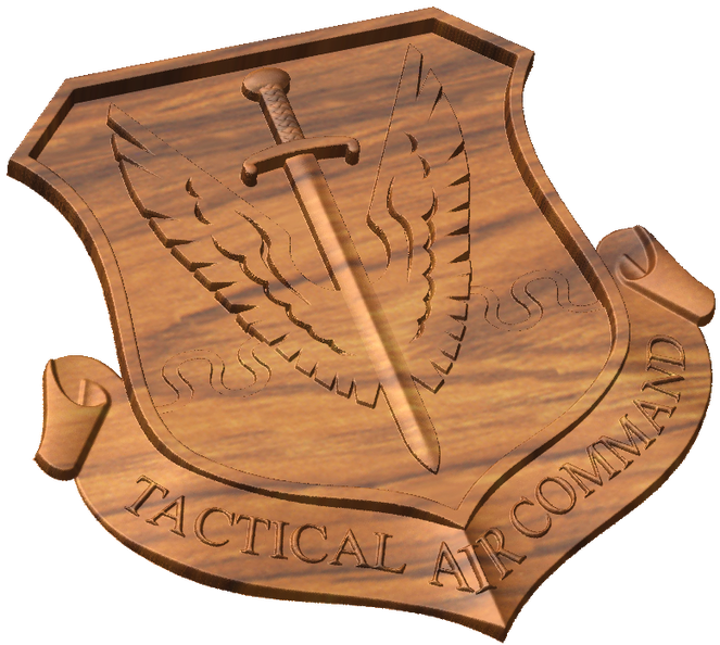 Tactical Air Command Crest Style A