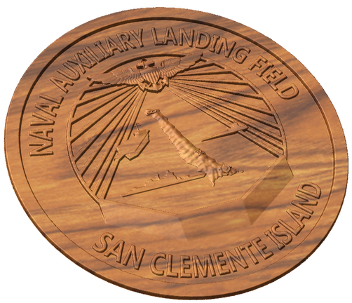 Naval Auxiliary Landing Field San Clemente Island Crest Style A