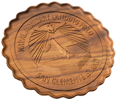 Naval Auxiliary Landing Field San Clemente Island Crest Style C