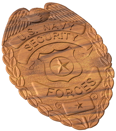 Navy Security Forces Badge Style A