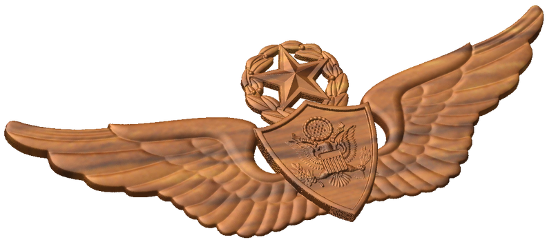 Master Army Aircrew Badge Style A