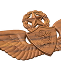 Master Army Aircrew Badge Style A