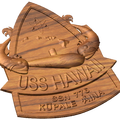 USS Hawaii Crest Style A