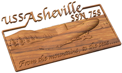 USS Asheville Crest Style A