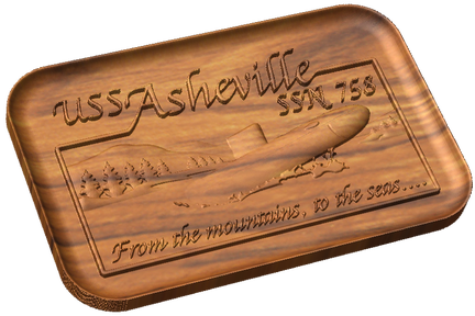 USS Asheville Crest Style B