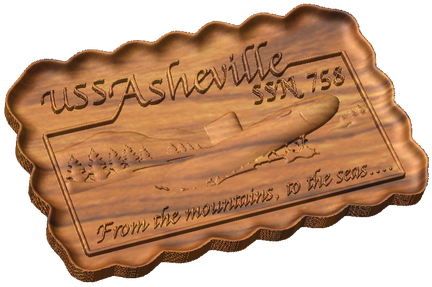 USS Asheville Crest Style C