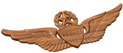 Master Army Aviator Badge Style A