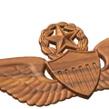 Master Army Aviator Badge Style A