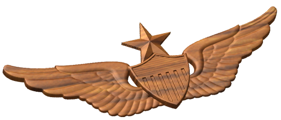 Senior Army Aviator Badge Style A