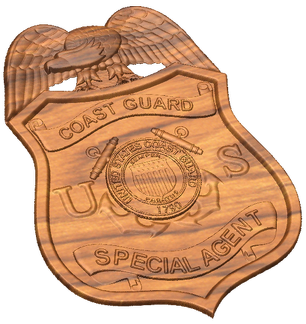 Coast Guard Investigative Service Badge Style A
