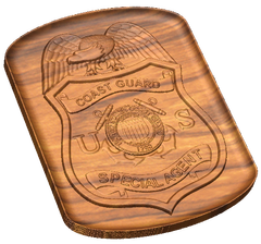 Coast Guard Investigative Service Badge Style B