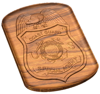 Coast Guard Investigative Service Badge Style B