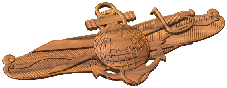 Information Dominance Warfare Officer Badge Style A