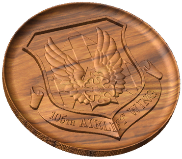 105th Airlift Wing Crest Style B