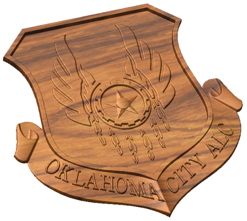 Oklahoma City Air Logistics Complex Crest Style A
