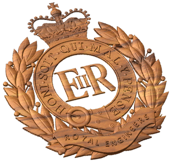 Royal Engineers Crest Style A