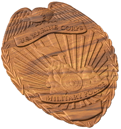 USMC Military Police Badge Style A