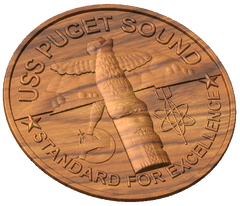 USS Puget Sound Crest Style A