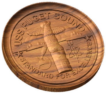 USS Puget Sound Crest Style B